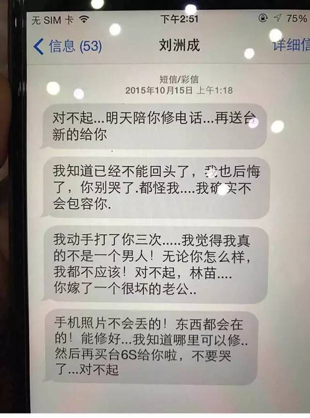 刘洲成家暴致妻流产 复婚后再施暴
